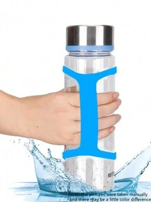 1pc/4pcs Water Bottle Holder, Handle, Cup Strap, Silicone Fixture Strap, Portable Mineral Water Bottle Carrier Suitable For Running, Cycling, Gym, Or Jogging - Multicolor - View 10
