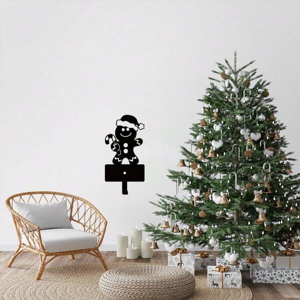 1 pezzo Decorazione natalizia, Appendino da parete, Gancio portasciugamani in ferro da bagno di stile, Decorazione scena affascinante