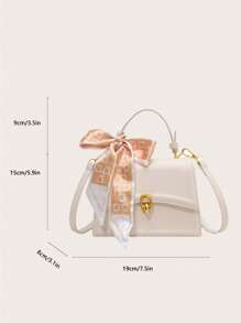 Túi xách mini dáng mỏng, nhẹ, trang trí nơ, phù hợp cho nữ sinh trung học, phụ nữ, sinh viên đại học, người trẻ đi làm và nhân viên văn phòng. Hoàn hảo cho văn phòng, trường đại học, công việc, kinh doanh, đi lại, hoạt động ngoài trời, du lịch, dã ngoại, và là món quà Valentine lý tưởng dành cho người yêu. Túi xách nơ, lựa chọn quà tặng Valentine tuyệt vời nhất. - Màu be - Xem 2