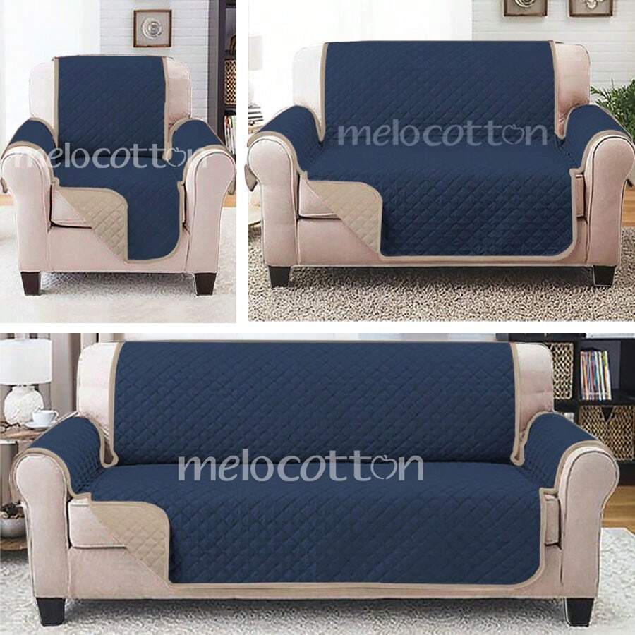 Set Of 3 Room Protectors - Double View Quilted - 查看 1