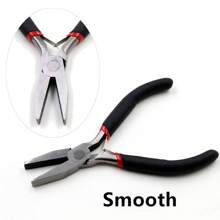 1 Piece Stainless Steel Needle Nose Pliers Multifunctional DIY Jewelry Making Handmade Tool Black Handle - Black - View 19
