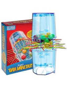 CHILDREN'S TOY PICK UP THE STICKS INTERACTIVE TABLE GAME ORIGINAL EDUCATIONAL BOARD FOR CHILDREN PICK UP THE STICK BOY GIRL - 取出棒 - 查看 1