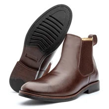 Men's Chelsea Boot Traditional Whip Country Pião - 鏽棕色 - 查看 4