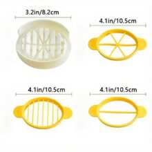 Dụng cụ cắt trứng bằng nhựa đa năng - Dao nhà bếp sáng tạo, dễ dàng cắt lát và thái hạt lựu trứng - Nhiều màu - Xem 6