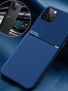 兼容 16 1 件高端商务图案磁贴防震防尘手机壳兼容三星 A55 A35 S22 Ultra S23 Ultra S24 Ultra，兼容 11 12 13 14 15 Pro Max - 藍色 - 查看 9