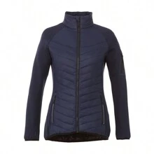 Elevate Womens/Ladies Banff Hybrid Insulated Jacket (Navy) - Navy Blue - View 1