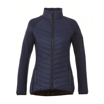 Elevate Womens/Ladies Banff Hybrid Insulated Jacket (Navy)