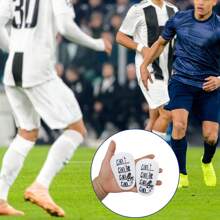 1pair Of Football Mini Leg Guards, High-Quality Thickened Layout, Ultra Light Mini, Football Small Shin Guards, Calf Guards - Multicolor - View 4