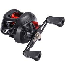 SOUGAYILANG Fishing Reel Baitcasting Reel Left/Right With 7.2:1 Gear Ratio Bait Casting Reels - Black - View 10