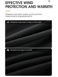 1 件 WEST BIKING 男女通用冬季保暖头饰，摩托车和自行车防风面罩，适合骑自行车、滑雪和骑行 - 彩色 - 查看 5