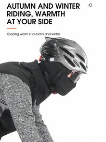 1 件 WEST BIKING 男女通用冬季保暖头饰，摩托车和自行车防风面罩，适合骑自行车、滑雪和骑行 - 彩色 - 查看 11