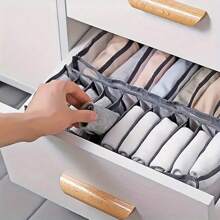 1pc/3pcs/4pcs/5pcs 11-Compartment Simple Mesh Underwear Socks Clothes Organizer Box, Suitable For Home Closetpencil Case Room Decor Decor Home Decor Kitchen Wall Decor Bedroom Decor School Supplies School Decor Decorations Decor Festival Decor Room Decor Home Decor Decor Bedroom Decorbedroom,Organizer,Organiser,Home Storage,White T Shirt Women,Black Pants Women,Ladies Winter Clothes,Dress,Winter Clothes For Ladies,Elegant Woman Dresses,White Shirt For Ladies,Long Sleeve,White Jumpsuit For Women,Spring Dresses For Women,Spring Outfits For Women,Spring,Spring Clothes,Minimalist,Summer Tops