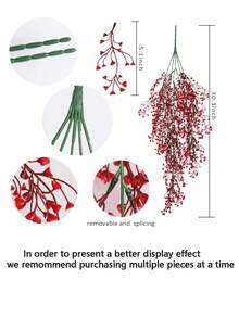 1/2pcs Artificial Fall Decor, Front Door Decoration, Indoor Outdoor Home Decoration, Seasonal Holiday Room Decor For Corridor, Window, Office, Autumn Themed - Multicolor - View 2