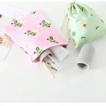 Cute Travel Drawstring Storage Bags, Pouches, Dust-Proof Clothes Organizer Bags For Fall Home Decor For Travel Storage Bag,Makeup Bag,Cosmetic Bag,Vacation Organizer,Large Capacity Makeup Organizer Makeup Case, For Lipstick, Brush, Skincare, Mobile Phone, Coin, Small Items, For Home,Gift,Vacation And Festival Halloween Christmas Multifunctional Use - Multicolor - View 5