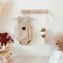 5pcs Cartoon Rabbit Ear Clothes Hanger For Children, Wooden Drying Rack Love Valentine