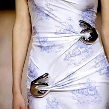 1pc Vintage OK Hand Sign Brooch, Couples Personalized Metal Polished Apparel Accessory - Multicolor - View 2