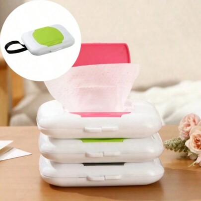 1PC Portable Wet Wipe Dispenser - Compact Travel Tissue Holder For Outdoor Use