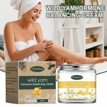 120g 蜂蜜味野山药滋养霜 紧致肌肤 平滑保湿 - 白色 - 查看 2