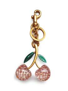 1 mặt dây chuyền hình quả anh đào, mặt dây chuyền pha lê hình quả anh đào lớn mới về, mặt dây chuyền móc chìa khóa, móc chìa khóa lấp lánh có kẹp cho túi xách, phụ kiện bằng nhựa và kim loại lấp lánh cho ví và túi xách dành cho phụ nữ móc chìa khóa hình quả anh đào, mặt dây chuyền hình quả anh đào - Nhiều màu - Xem 9