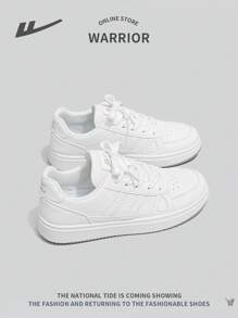 Women Casual Lace-Up Low-Top Sneakers,Sporty Design, Outdoor Durable Anti-Slip Comfortable Thick Sole Shoes,Suitable For All Seasons