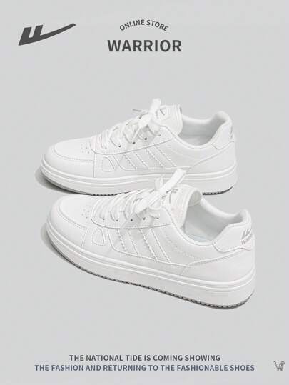 Women Casual Lace-Up Low-Top Sneakers,Sporty Design, Outdoor Durable Anti-Slip Comfortable Thick Sole Shoes,Suitable For All Seasons