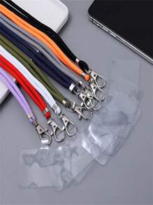 1 Piece Universal Lanyard Set For All Cell Phone Models, 2024 New Design, Multiple Colors Available, Suitable For Dog Walking, Sports, Travel, Phone Strap, Crossbody Phone Lanyard - Màu tím hoa cà - Xem 3