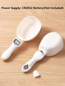 1pc Electronic Measuring Spoon Scale 800g, Household LCD Display Digital Measuring Scale Spoon, Kitchen Food Spoon Scale, Foldable Measuring Spoon