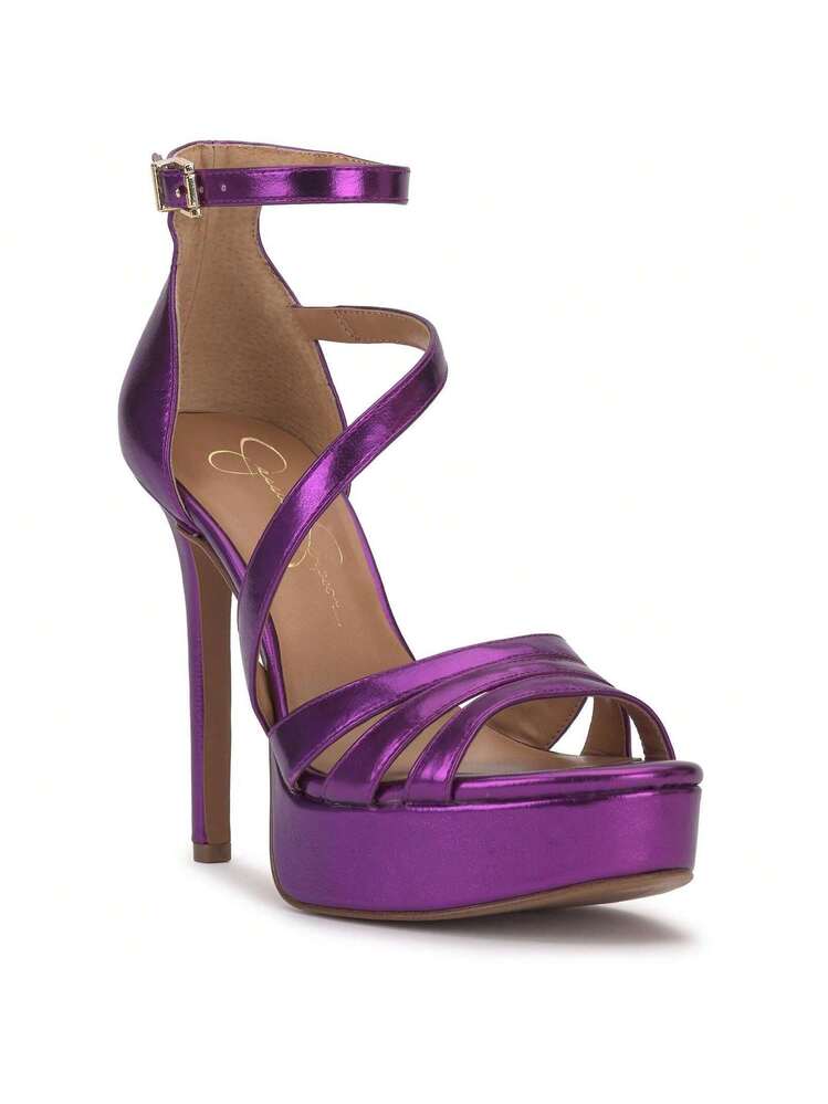 Jessica Simpson Shyremin Womens Metallic Platform Pumps | SHEIN USA