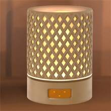 SUNGPO Một công tắc cảm ứng 1200mAh có thể sạc lại Đèn ngủ giải nén xoay với chức năng hẹn giờ và điều chỉnh độ sáng 3 cấp, có sẵn 2 màu tùy chọn - Màu vàng - Xem 2