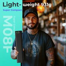 Phomemo 1入組 M08F 無線紋身轉印膠片印表機，適用於A4大小(8.27" X 11.69", 210 X 297 毫米)的熱傳輸紋身複印機，含10片免費的熱傳輸紋身紙，紋身印表機套件適用於紋身師、紋身專家和紋身初學者，專為紋身設計的無墨熱傳輸紋身印表機，內置1200mAh可充電電池和Type-C電纜，可用於印刷繪畫、紋身、標誌、衣服、郵件、繪畫等，具有203dpi的快速印刷無墨標籤製造商，與智能手機和電腦兼容，攜帶方便，是送禮、情人節和新年的完美禮物給所有人 - 白色 - 查看 5