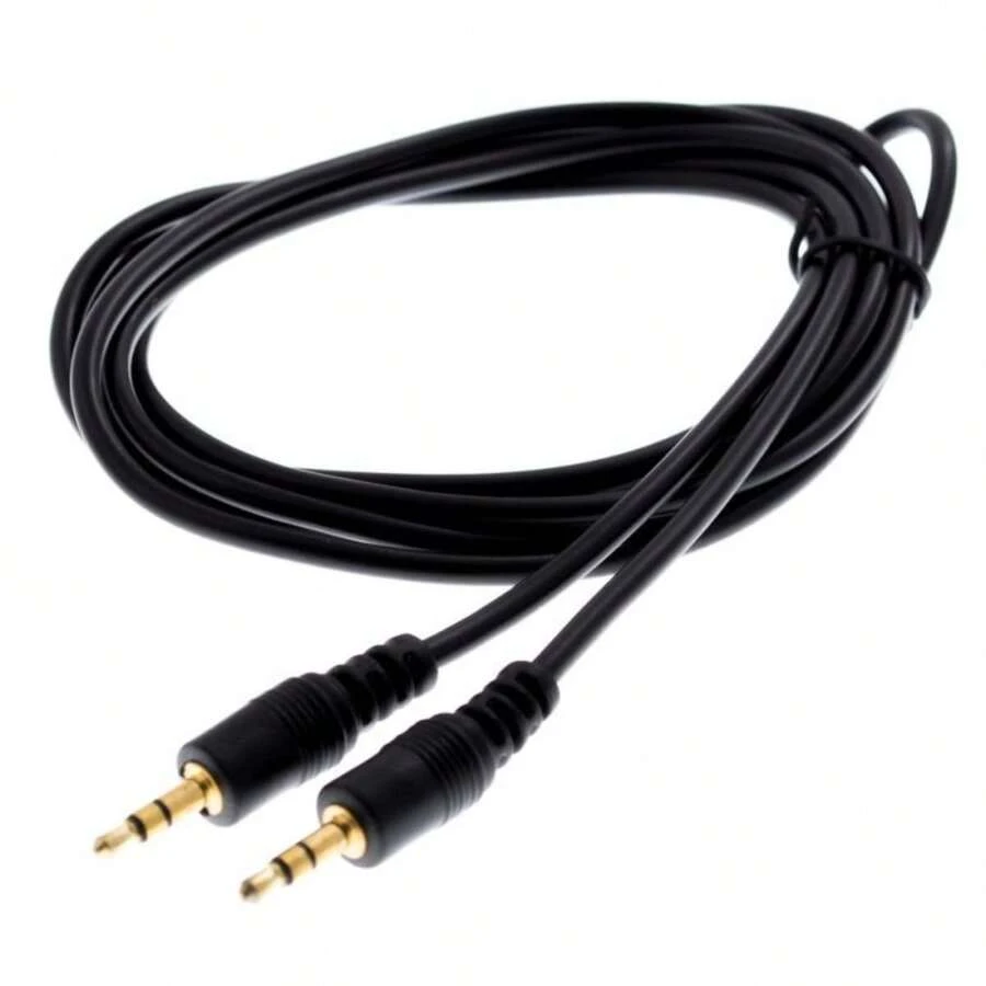 Auxiliary Cable P2 + P2 Gold 1.5m IPod IPad Mp3 Mp4 Gps - Nhiều màu - Xem 1