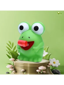 1 件带舌头的挤压青蛙玩具，有趣的坐立不安感官玩具，带声音的挤压抗压力恐龙玩具，适合儿童，玩具恐龙，一岁玩具，儿童玩具，儿童玩具，幼儿男孩玩具，恐龙>适合青少年的坐立不安玩具 - 彩色 - 查看 3