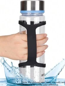 1pc/4pcs Water Bottle Holder, Handle, Cup Strap, Silicone Fixture Strap, Portable Mineral Water Bottle Carrier Suitable For Running, Cycling, Gym, Or Jogging - Multicolor - View 11