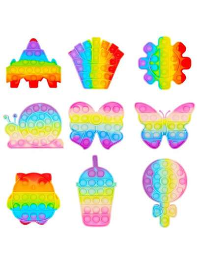 1/2/3/5pcs Toy, Fidget Toy Set Popit Game Stress Relief For Adults, Pop Its Set Gifts Adults, Poppet , Pop Up Poppits Toypop It,Fidget Toys,Fidgets,Fidget Set,Stress Balls,Stress Toys