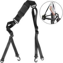 Portable Foldable Bicycle Shoulder Strap, Foldable Bike Accessories, Universal Scooter Handle - Black - View 3