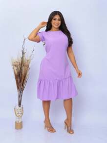 Mavie Dress Versatility: Perfect For Formal, Casual Events Or That Special Date - 紫丁香色 - 查看 4