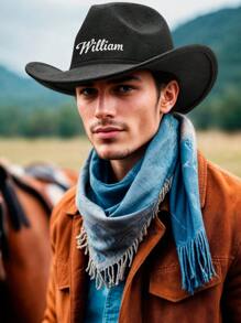 1 pezzo Cappello da cowboy personalizzato, Cappelli da cowboy per il festa di matrimonio, Cappelli da cowboy personalizzati per damigelle, Cappelli per addio al nubilato, Regalo per anniversario, Regalo di San Valentino, Regalo di compleanno, Regalo di matrimonio, Regalo per la migliore amica, Regalo per mamma/papà/lei/lui/fidanzata/fidanzato/moglie/marito/amico, Regalo per la sposa - Multicolore - Visualizzare 2