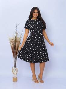 Mavie Dress Versatility: Perfect For Formal, Casual Events Or That Special Date - Đen và trắng - Xem 6