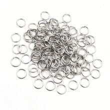 100/200个 3-10mm 不锈钢金色开口圈 DIY 首饰配件 单环开口圈 - Jump rings - 查看 4