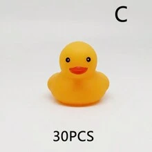 30PCS Evil Witch Rubber Duck With Purple Lips - Perfect For Halloween Decorations, Party Gifts, Car Hangers, And Bathroom Water Ducks - Multicolor - View 10