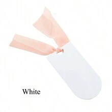 1pc/8pcs Blank Acrylic Bookmark Arched With Ribbon Label Handmade DIY Festival Gift Wedding Seat Hanging Sign Party Decoration - One Size - View 11