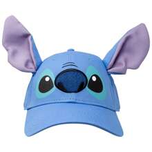 Lilo And Stitch Blue Disney Character Adjustable Strapback Hat - 藍色 - 查看 2