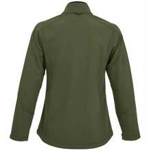 SOLS Womens/Ladies Roxy Soft Shell Jacket (Breathable, Windproof And Water Resistant) (Dark Green) - Dark Green - View 2