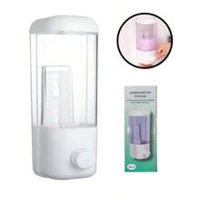 Kit 3 Automatic Wall-Mounted Dispenser For Detergent, Liquid Soap, Alcohol Gel - 白色 - 查看 2