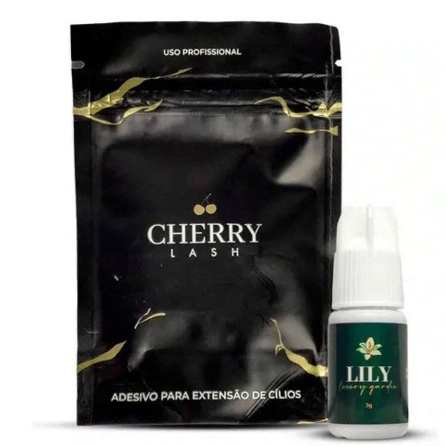 Luxury Garden Lily Cherry Lash Adhesive Eyelash Extension Glue 3ml - màu đen - Xem 1
