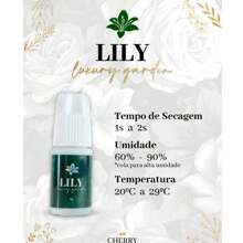 Luxury Garden Lily Cherry Lash Adhesive Eyelash Extension Glue 3ml - màu đen - Xem 3