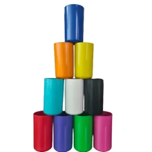 Kit 10 Cup 4000ml Plastic Water Juice Multipurpose Children Colorful Non-Disposable - 混合 - 查看 1