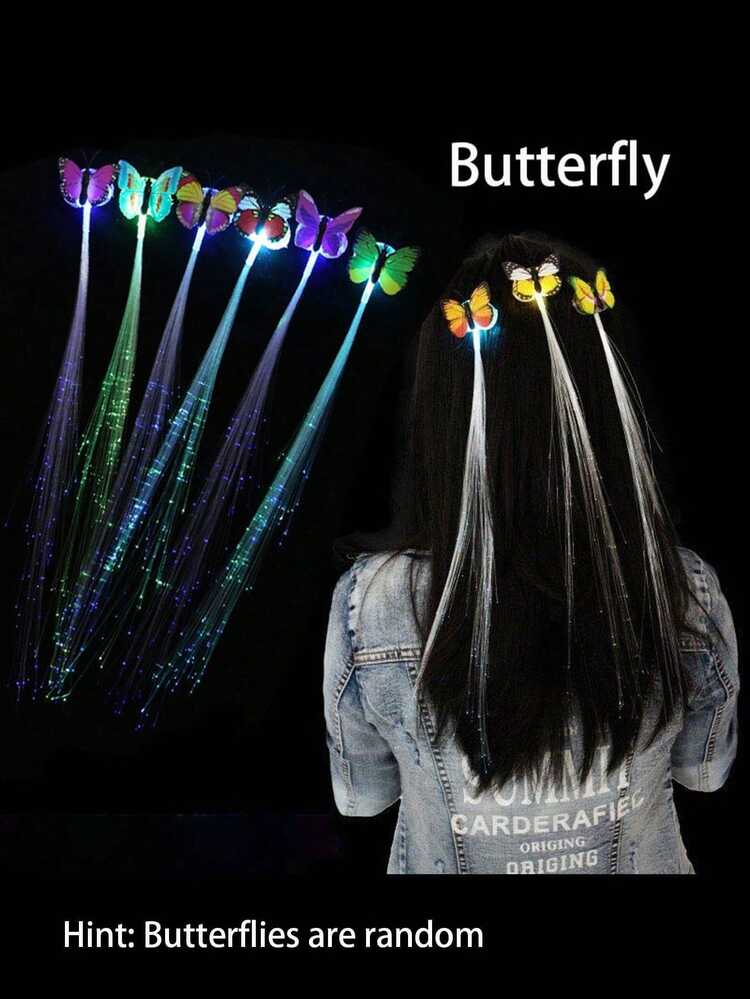 9 elastici luminosi da donna, 3 modalità di illuminazione, scrunchies per capelli a LED, elastici leggeri per ragazze, fasce luminose per coda di cavallo, accessori per capelli natalizi che si