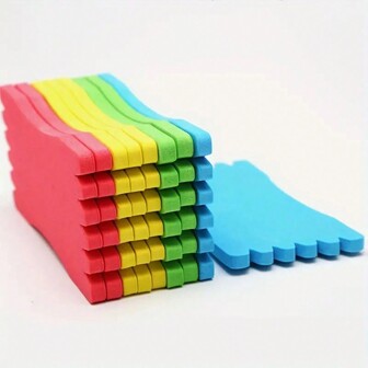 10st Tangle Free EVA Sheet - Fisklina Wrap Sheet, grundläggande fisketillbehör