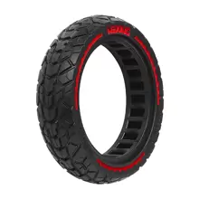Neumáticos sólidos todoterreno de 8,5 pulgadas 8,5x2,0 para scooter eléctrico Mi M365/Pro/Pro2/Mi3/1S, neumático a prueba de pinchazos, resistente al desgaste y con amortiguación de choques, sin cámara